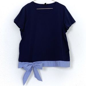 J. Crew | Side Tie T-Shirt